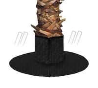 Genérico Tree Root Cover For Winter, Tree Root Freeze Cover with 4 Ground Nails, Adjustable Outdoor Guard For Palm Stump Garden Landscape Outdoor Courtyard