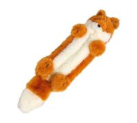 Generico Trousse à crayons pour filles - En peluche avec fermeture éclair - Pour maison, classe, université, dortoir, bureau, voyage, femmes, enfants, adolescents, étudiants, marron, Fare riferimento
