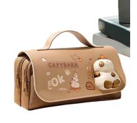 Generico Trousse pour filles | Porte-stylo Capibara Panda Trousse | Organisateur de stylos pour école de bureau femmes filles adolescentes, Cyp.phara, riferimento alla descrizione, Se référer à