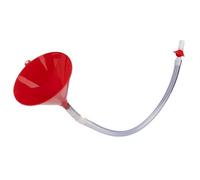 Generico Tube de remplissage pour bière en plastique étanche - Entonnoir long et épais pour les fêtes, les festivals et les bars - Outil essentiel pour Bar(Single Tube)