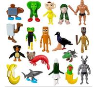 Generico Tung Tung Tung Sahur Figuren, Tralala Figures, Italian Brainrot Figures, Desk Decorations Gifts for Colleagues and Friends