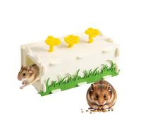 Generico Tunnel pour hamster - Tunnel rectangulaire pour animaux de compagnie | Tube pour cage pour furet | pour hamster, hamster nain, gerbille, hérisson, chinchilla, lapin et cochon d'Inde