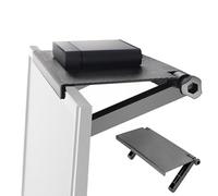 Genérico TV Shelf - 12,99 pouces Adjustable No Drill Shelf | Support mural pour câble Box, DVD Player Game Console, routeurs Speakers and Sound Bar Stand for Dorm Apartment Hotel