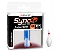 Genérico U-Turn Sport * Sync White Ruban d'insertion en tissu texturé ; Accessoires Bowling ; Bowling ; Boules ; Protection