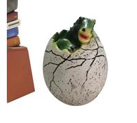 Genérico Œuf de dinosaure pour enfants - Articles décoratifs anti-stress à collectionner - Œuf de dinosaure de Pâques qui éclose pour enfants, maison, fête de Pâques, intérieur, anniversaire, bureau