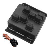 GENERICO Ukulele Trainer - Ukulele Records Presser, Guitar Chord Helper Ukulélé Attachement Accords Entraîneur de guitare, Easy Press Cordo Ukulele Aid, Guitar Chord Trainer, 23-26 pouces Accessor