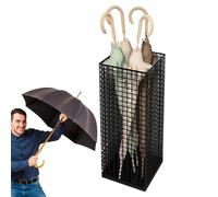 Generico Umbrella Stand - Walking Stick Holder | Umbrella Holder Bin For Office Restaurant Family | Porch Decor Rack Large-Capacity for Doorway Canes Umbrellas