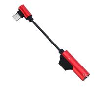 Generico US B C Adaptateur Pour Casque - Dongle Écouteur, Splitter Audio | Convertisseur 2 en 1 US-B C à 3,5 Mm, Design Léger Portable Pour Smartphone, Tablette, Jeux, Streaming Musical Et De