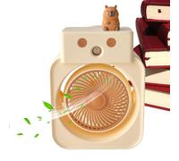 Genérico USB rechargeable compact pour voiture, bureau, plage et camping | Ventilateur de bureau - Ventilateur portable à 3 vitesses 3 vitesses 3 vitesses pour dormir