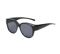 Generico UV-Schutz Polarisierte Sonnenbrillen Mit UV400-Schutz Polarisierte Sonnenbrille, Leichte UV400 Blendfreie Brille Für Angeln Golf Radfahren Autofahren, Noir brillant, riferimento alla