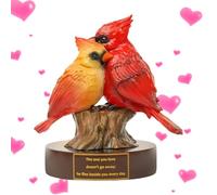 Generico Valentine's Day Resin Figurine - Réaliste Romantic Statue, Gift For Girlfriend, Wife, Husband Or Family, Ideal For Holiday, Birthday, Party, Office, Home, Entryway, Living Room & Dormitory