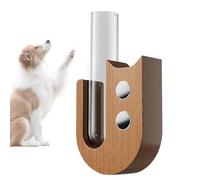 Generico Vase à moustache en bois + | Pot magnétique de collection avec