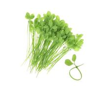 Generico Vegetable Ties for Garden,100 Pieces Convenient To Use Leaf Shape Adjustable Plant Zip Ties - Weather-Resistant Nylon Vine Fasteners - Polyvalent pour intérieur extérieur Garden Flower Tomato