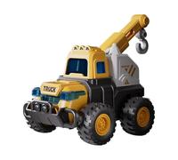 Genérico Véhicules de construction | avec pelleteuse de plage articulée et mobile, camions de construction - pour extérieur bac à sable pour crèche, salles de jeux préscolaires filles et garçons