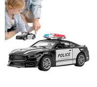 Genérico Véhicules de recul - Véhicule de jeu de police de patrouille en alliage sensoriel, les jouets de voiture pour enfants de 3 à 8 ans améliorent l'imagination et la créativité