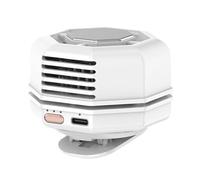 Generico Ventilateur à clip | Refroidisseur d'air personnel réglable à trois vitesses - Ventilateur à clip | Idéal pour chambre de croisière été espaces ouverts Golf voiture voyage camping femme