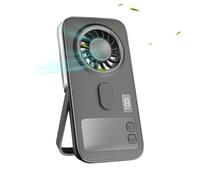 Genérico Ventilateur avec brume - Mini réfrigérateur avec écran numérique fonctionnant sur piles | Ventilateur portable ultra fin Mister | Pour le bureau, la maison, l'été, le camping, la randonnée