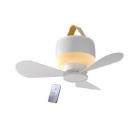 Genérico Ventilateur de camping - USB Plafond Coacher | Circulateur d'air avec télécommande | Ventilateur suspendu avec réglage de minuterie à 3 vitesses | Outil portable