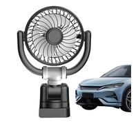 Generico Ventilateur de voiture portable - Ventilateur de voiture, USB Portable Air Coacher | 3 vitesses de bureau à 8.27x5.59x2.36 Pulp