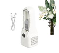 Genérico Ventilateur nébuliseur | Dispositif sans pales 6 vitesses et charge Type-C, 1500 mAh, ventilateur portable silencieux avec brumisation, pour extérieur, table de nuit, résidence voiture
