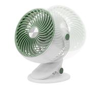 Generico Ventilateur portable avec clip de bureau - Fonctionne avec des piles silencieuses 5 vitesses pour la CHAMBRE CAMPING EXTÉRIEUR CHAMBRE CHAMPION | Fan Callepal |
