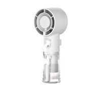Genérico Ventilateur portable avec nébuliseur, ventilateur pulvérisateur rechargeable USB à main, pour camping, plage, été, salle de sport, bureau, maison, voyage, extérieur