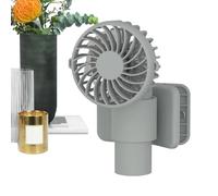 Generico Ventilateur portatif à clip | Refroidisseur d'air à main pour parasol avec clip, 3 vitesses réglables électronique, portable, solution pour chaud, idéale pour l'extérieur, voyage, camping