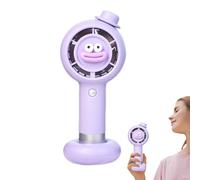 Generico Ventilateur portatif à la main - Ventilateur portable avec 3 vitesses, ventilateurs de poche personnels pour l'été - pour femmes, , intérieur, extérieur, bureau, voyage, maquillage