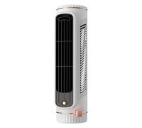 Generico Ventilateur tour de table | 3 vitesses sans pales silencieux rechargeable USB - Rafraîchit comme un climatiseur | Pour intérieur, bureau, dortoir, studio, appartement