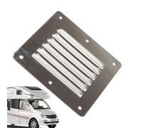 Genérico Ventilation d'échappement pour bateaux - Ventilateur en acier inoxydable antirouille - Couvercle de ventilateur de ventilation pour bateaux, pour couvercle mural, moteur extérieur, sports