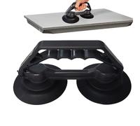 Genérico Ventouses pour verre | Double griffe pour carrelage en verre | Outil manuel pour soulever et déplacer des meubles, fenêtres et sols sans effort