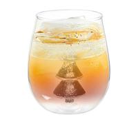 Generico Verres de Noël | Anti-basculement Centrotable - Vin moderne et tasses à thé avec arbre de Noël pour le lait Jus d'eau maison bureau bar restaurant mariage fêtes vacances Compl
