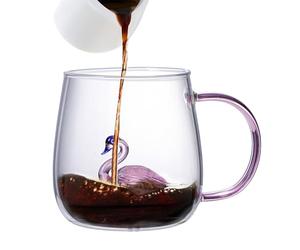 Generico Verres en verre avec animaux - Verres transparents, | Verre borosilicate - Verres résistants à la chaleur pour bars, cafés, tasses en dessin animé pour boissons chaudes et froides