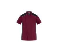 Generico Veste homme secteur alimentaire Giblor's HoReCa modèle Omar manches courtes 100% coton, bordeaux, XXXL