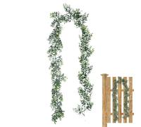 Generico Vis artificielle verte, vis artificielles pour décorations de 15 cm - Faux vis pour décorations, pour maison familiale intérieure et extérieure - Ferme et cour de Noël, fêtes et nouvelle