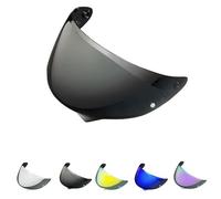 Generico Visière compatible avec le casque HJC C10 prête pour pinlock hj-34p (Noir foncé)