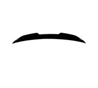 Generico Voiture Becquets Arrière pour Audi A4 S4 B9 2017-2024 PSM, Aileron Coffre Ailes Toit Spoilers Séparateurs Anti-Rayures, Accessoire Voiture,Glossy Black