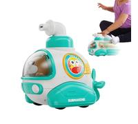 Genérico Voiture de jouet d'animaux de dessin animé | Jouet voiture appuie et avance avec sifflet - Figurine d'animal pour jouer | Événement de réunions de famille