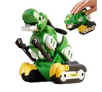 Genérico Voiture de jouet dinosaure transformable par collision, modèle de réservoir éducatif | Figurine de transformation | pour filles fête d'anniversaire cadeau maison salon chambre studio