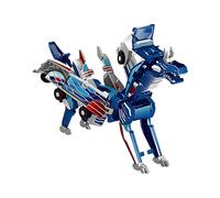 Generico Voiture Dinosaure Transformable 2en 1,Dinosaure Transformation Collision,Jouet Magnétique Éducatif Pour Enfants,Transformation Automatique Du Véhicule Au Dinosaure Pour La Maison,École,Cadeau