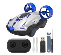 Generico Voiture jouet à distance, voiture jouet avec télécommande - Véhicule Drift Auto RC étanche - Fast Drone Boat Hovercraft Vehicle cascades pour garçons, anniversaire de Noël