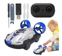 Generico Voiture jouet avec télécommande, voiture télécommandée pour ,Voiture étanche RC portable | Fast Drone Boat Hovercraft Vehicle cascades pour garçons, anniversaire de Noël
