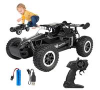 Generico Voiture RC Road, voiture à télécommande pour ,Racing Car Simulation Truck Toys | Choc absorbant les RC Racing jouets en plein air pour l'anniversaire, Noël