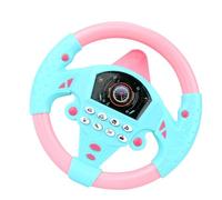 Genérico Volant pour jeunes : modèle de de conduite | Jeu de simulation, faux avec, son éducatif pour la maison de la voiture, contrôleur de tableau de bord interactif | Ensemble