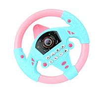 Genérico Volant pour, Jouet pour Volant - Jeu de Conduite de modèles de Volant pour Tout-Petits - Jouet électrique d'apprentissage précoce, Faux Volant pour garçons et Filles