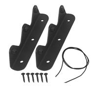 Genérico Vue du Cabinet RV - Garde-armoire sécurisée | Sans support d'automne | Rails en acier inoxydable | Barrière antidérapante avec un clip de montage solide | Équipement de voyage