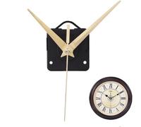 Generico Wall Clock Movement - Replacement Mechanism | Long Shaft Motor, Clock Repair Kit | DIY Wall Clocks Parts Accessory for Hand Replacement And Clocks Restoration