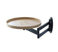 Genérico Wall Mounted Table, Fold Down Table, Rotating Mechanism with Retractable Feature, Floating Bedside Stand, Compact Workstation with Design, Study Accessory for Home Room