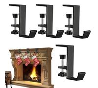 Generico Wantholder Wireplace | Metal Kaming Imperial Holder | Décoration de Noël sans perçage pour rebords de fenêtre, salon et décorations d'hiver festives