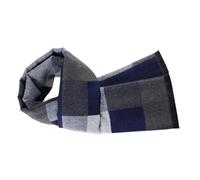 Genérico Warm Men Hiver Scarf, Fashion Neck Scarves, Stylish Fa With The Timeless Elegance Of Our Meshion Neck Scarves, Classic Scarf For Winter, Travel, bleu, Consulte la descripción